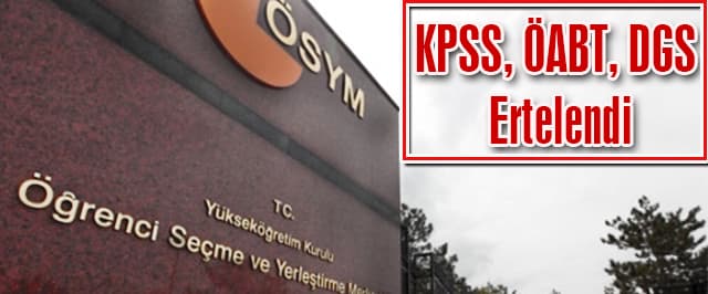 KPSS, ÖABT, DGS Ertelendi