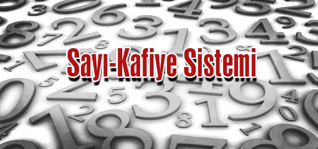 Sayı-Kafiye Sistemi